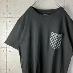 VANS バンズ 90s 白タグ チェック フロントポケット ストリート 黒