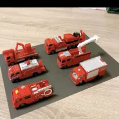 トミカ 消防車 ミニカー 6台セット