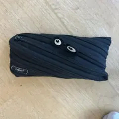 zipit 黒いジッパー付き筆箱