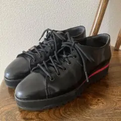 THE ONITSUKA LACE-UP LO 24cm ブラック/レッド