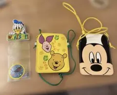 東京ディズニーランド　東京ディズニーリゾート　チケットケース　セット　平成レトロのサムネイル