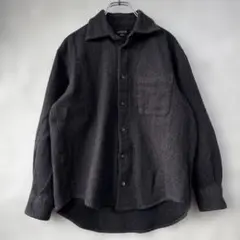 ネルシャツ無地