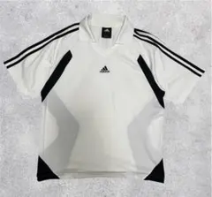 と*ゃ様 adidas ベースボールシャツ トラックジャケット 半袖 - メルカリ