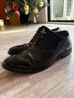 黒いレザー シューズ