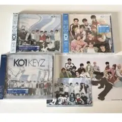 KO1KEYZ FC特典付 CD 3形態セット