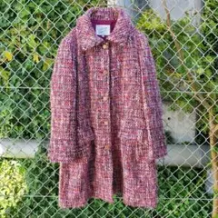 ツイードジャケット ピーコート