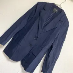 BANANA REPUBLIC ネイビー テーラードジャケット Lサイズ