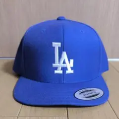 Yupoong ロサンゼルス・ドジャース キャップ ブルー スナップバック