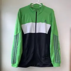 アディダス ジャージ 黄緑 黒 CLIMA LITE M adidas