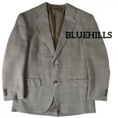 BLUE HILLS チェック　シアーテーラードジャケット