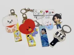 BT21 BTS 防弾少年団 アクリルキーホルダー 6個セット