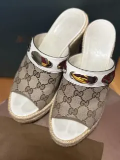 Gucci エスパドリーユサンダル ベージュのサムネイル