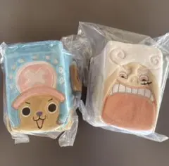 ワンピース一番くじ E賞 ぬいぐるみカードケース2個セット