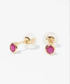 L&Co. k10ピアス　ルビーのサムネイル