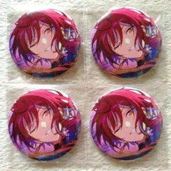 あんスタ 夏目 缶バッジ 4点セット ③ イベコレ オルタード 開花前