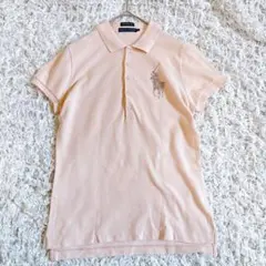 ポロラルフローレン トップス ポロシャツ ラインストーン ビッグポニー M