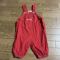 ロゴロンパース オーバーオール サロペット M80-90