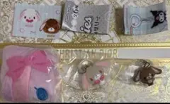 サンリオ オールスターズ　めじるしアクセサリー　シュガーバニーズ 巾着