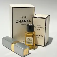 シャネル N°5 オードゥ トワレ 19ml／N°19 パルファム 7.5ml