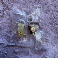 モンチッチ めじるしアクセサリー2 ガチャガチャ 2点セット