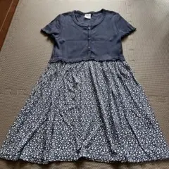 【要自己紹介一読:美品】ZARA ガールズ半袖ワンピース152/11-12歳