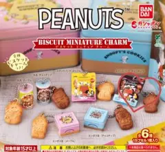 PEANUTS ビスケットミニチュアチャーム 1点
