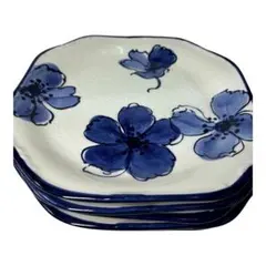 【新品】Sango EUROPEANⅡ 皿 5枚 花柄 貫入 食器 プレートのサムネイル