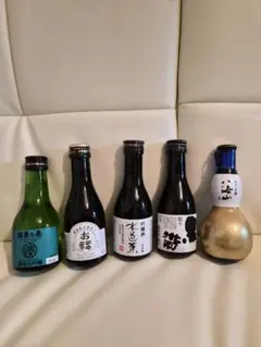 日本酒 180ml 5本セット 飲み比べのサムネイル