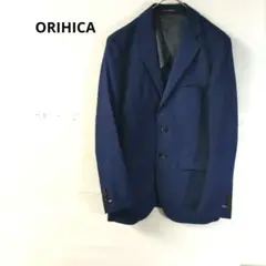 ORIHICA　 ビジネスジャケット　ネイビー　 シングルブレスト　М