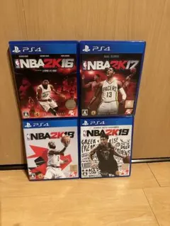 NBA2K 4本セット PS4 16.17.18.19