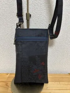 正絹大島紬スマホポーチ・サコッシュ