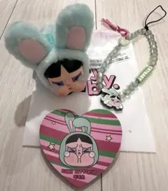 生*茶様 POP MART CRYBABY × パワーパフ ガールズ　バニーバタ