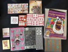 平成レトロ　シール　フレークシール　ラッピング　お裾分け　便箋　まとめ売り