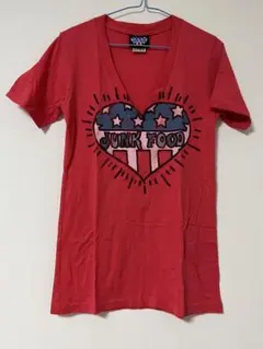 《美品》JUNK FOOD レッドTシャツ Lサイズのサムネイル