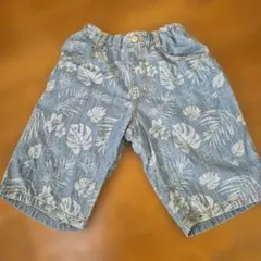 BREEZE キッズ ハーフパンツ ボタニカル柄 150