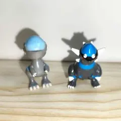 ポケモン モンコレ ズガイドス ラムパルド フィギュア 2体セット 当時物