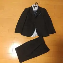 子供用フォーマルスーツセット（黒）