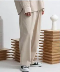 SENSE OF PLACE　コーデュロイワイドパンツ