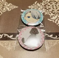 ユーリ!!! on ICE ユーリオンアイス 缶バッジ ヴィクトル マッカチン