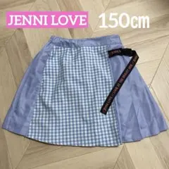 JENNI LOVE ジェニィラブ　チェック　プリーツスカート　150㎝