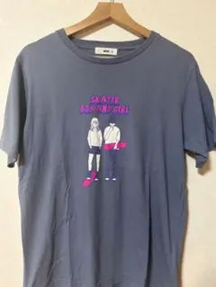 WEGO SKATER BOY AND GIRL Tシャツ Mサイズ