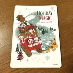 【未使用】HOLIDAY MAGIC クリスマス限定 じゃんけんカード 163