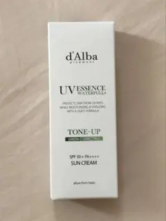 【新品未使用】d'Alba トーンアップサンクリーム グリーン 50ml