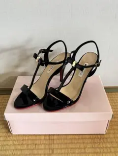 【新品】DIANA ダイアナ サンダル リボン 23cm 赤ソール