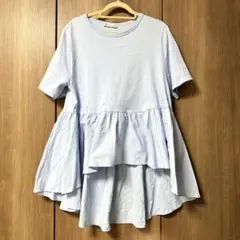 ZARA ぺプラムトップス