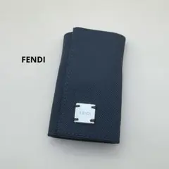良品 FENDI フェンディ キーケース ブラック