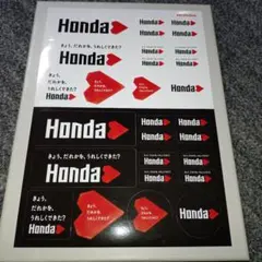 Honda ハート ステッカー