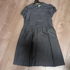 新品MIKI HOUSE COLLECTION 半袖ワンピース グレーのサムネイル