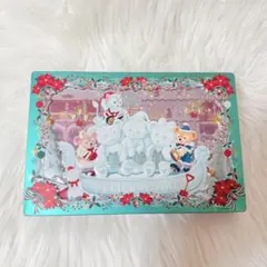 東京ディズニーシー ダッフィーのクリスマスデザインの空缶