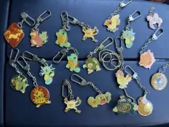 ポケモン メタルチャーム レトロ 初期 初代 旧 90年代 キーホルダー 21